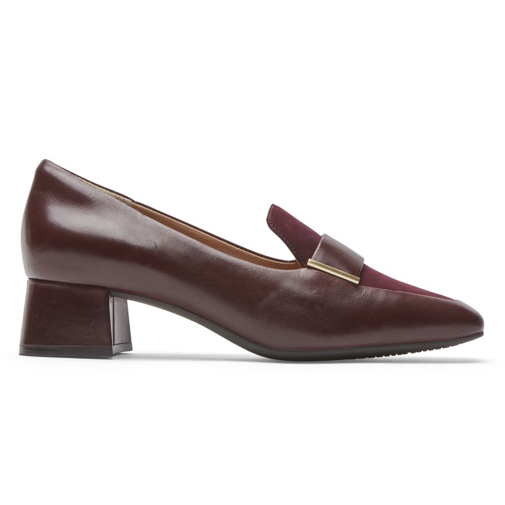 Rockport Canada Total Motion Esma - Womens Loafers Burgundy (QZW842395)